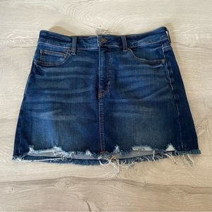 American eagle jean skirt